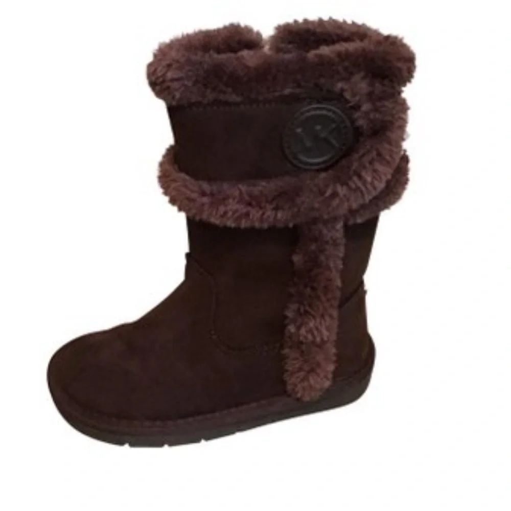 MICHAEL KORS Alina suede / faux fur boots
